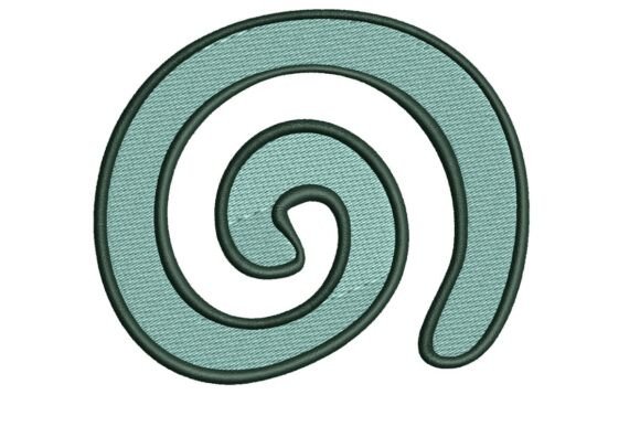 Abstract Spiral Embroidery Design Review
