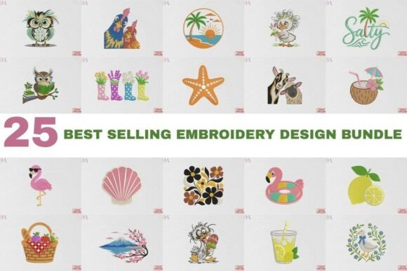 Amazing Embroidery Bundle: A Designer Review