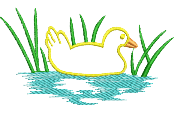 Duck in Pond Embroidery Design Review