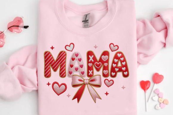 Faux Embroidery Valentine PNG Review for Gifts