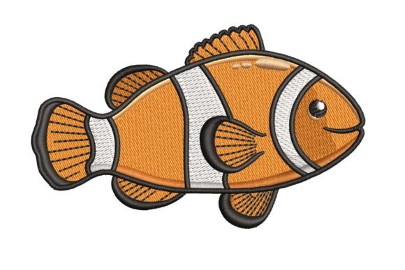 Friendly Clownfish Embroidery Design Review