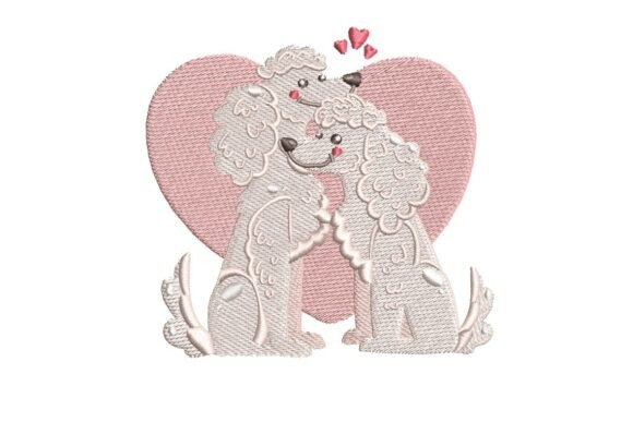 Poodles in Love Embroidery Design Review